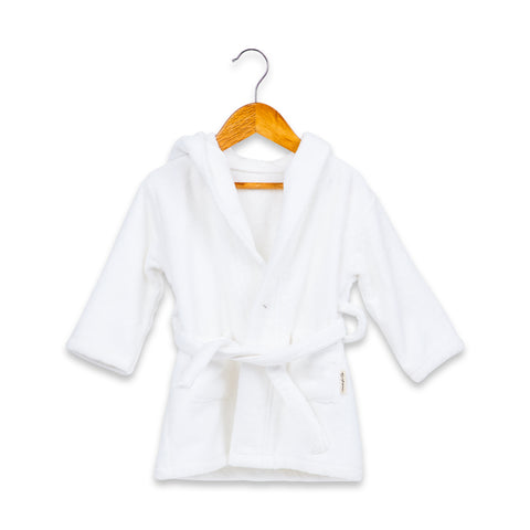 100% Cotton Terry Lightweight Kids Unisex Hooded Bathrobe by Superior - On  Sale - Bed Bath & Beyond - 9370416